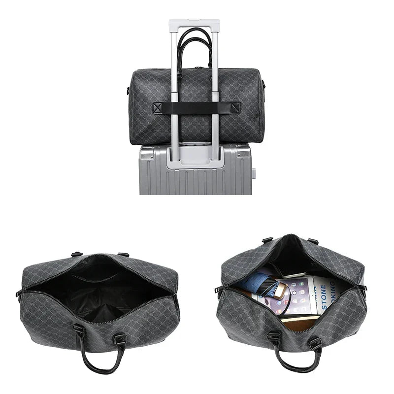 Business-resväska i PU-läder – 47 cm