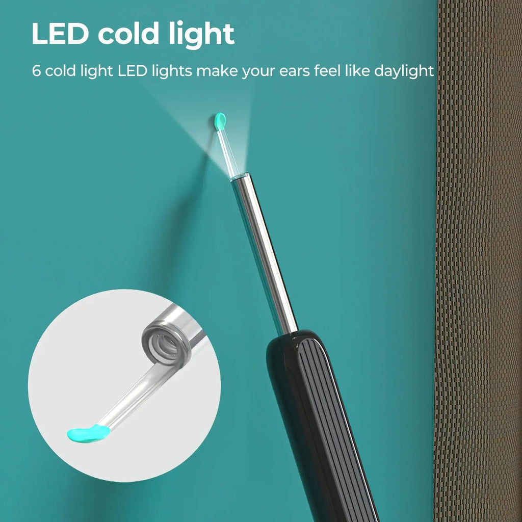 Ear wax remover with app