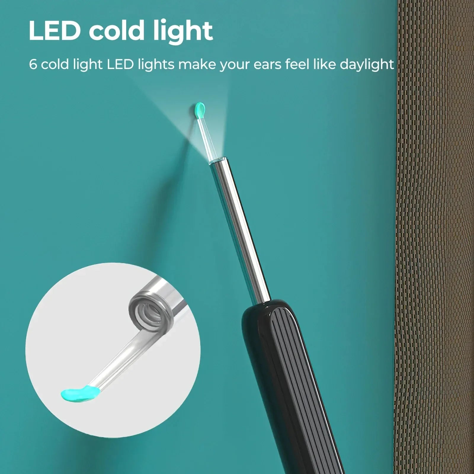Ear wax remover with app
